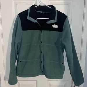The North Face Fuzzy Button Up Jacket